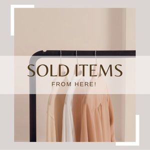 Sold Items!